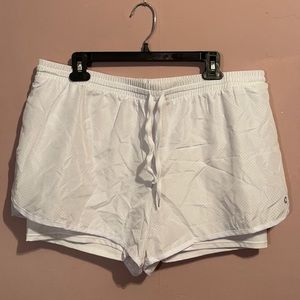 RBX white workout short XL